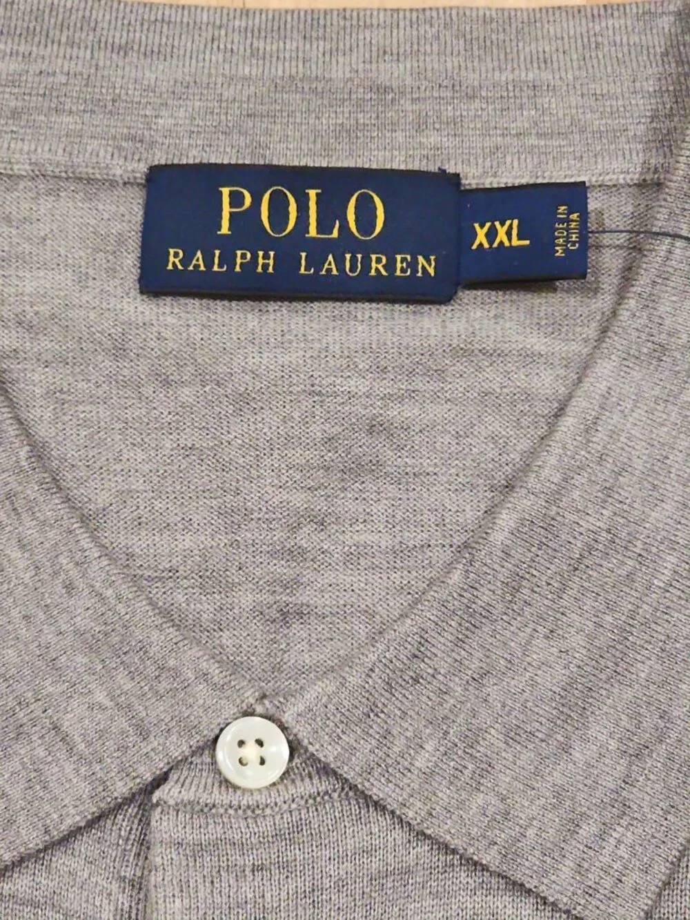 POLO RALPH LAUREN sz XXL Wool Silk Cashmere Mens Long Sleeve Sweater Shirt new